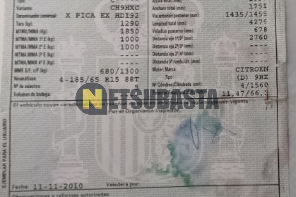 Citroën Xsara Picasso 1.6 HDi 2009