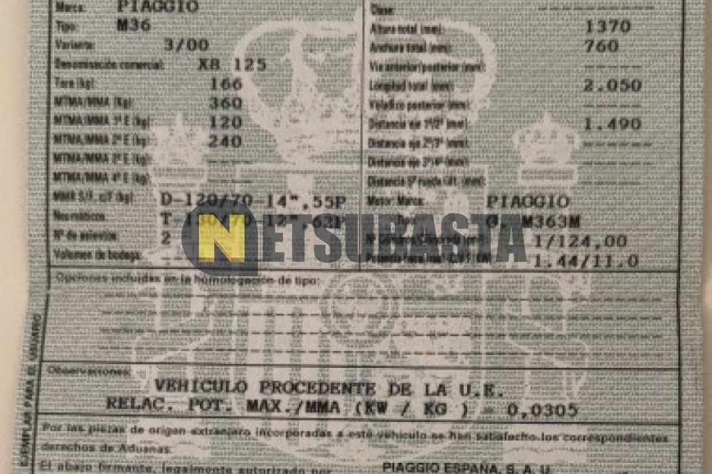 Piaggio X8 125 2004