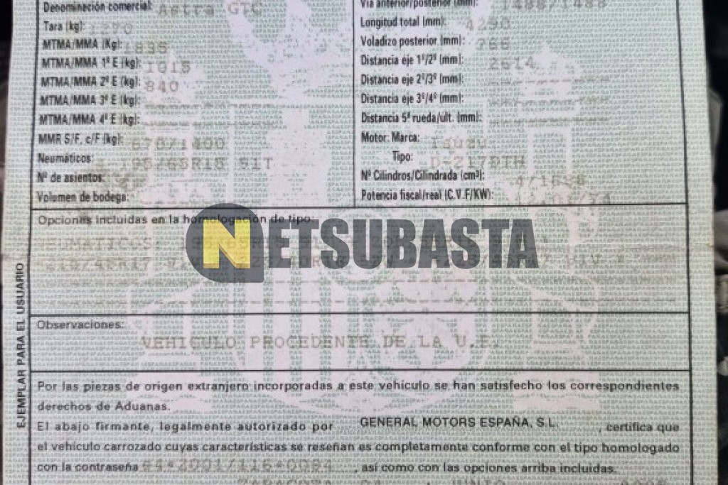 Opel Astra GTC 1.7 CDTi 2005