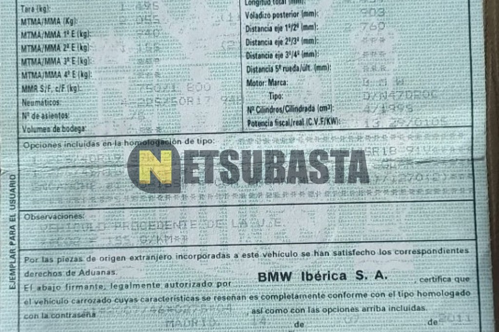 Bmw X1 sDrive18d Aut. 2011