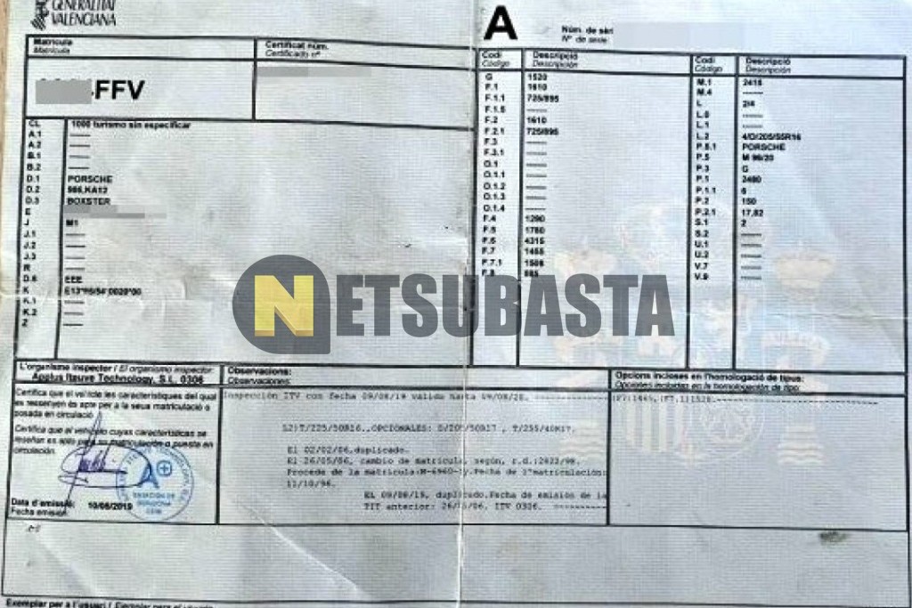 Porsche Boxster 2.5 Aut. 1996