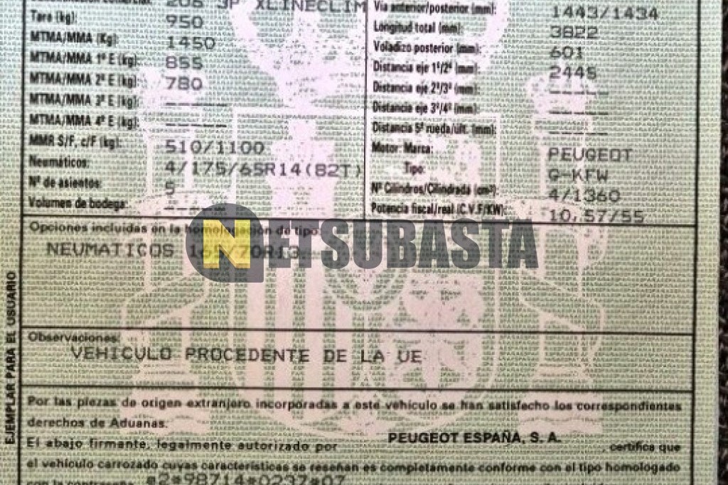 Peugeot 206 1.4 2005