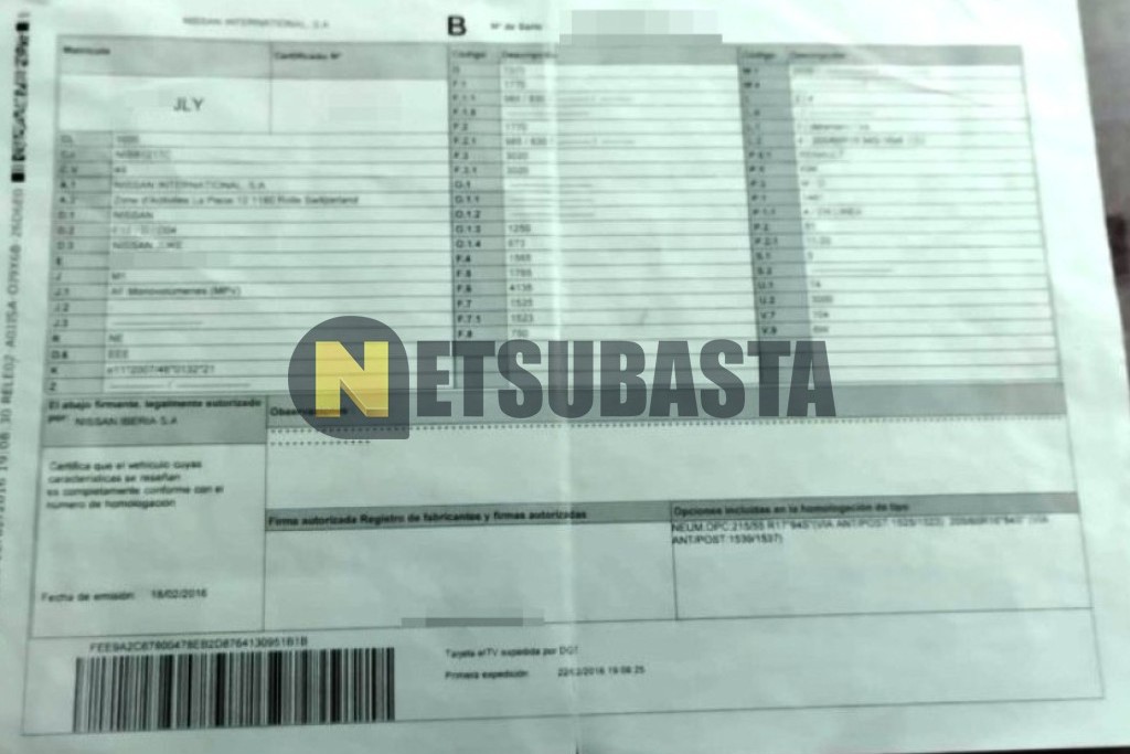 Nissan Juke 1.5 dCi 2016