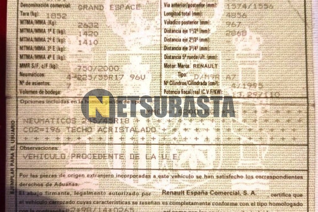 Renault Grand Espace 2.0 dCi 2007