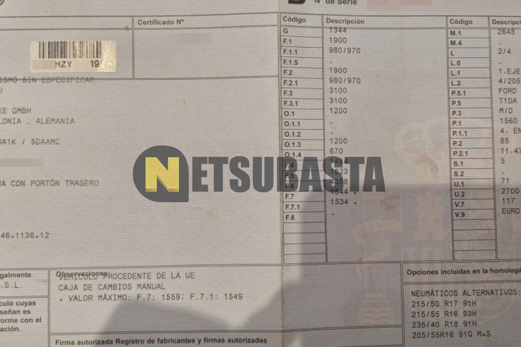 Ford Focus 1.6 TDCi 2014