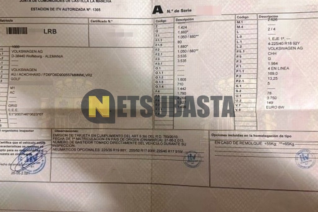 Volkswagen Golf GTI 2.0 TSI BMT DSG 6 vel. 2013