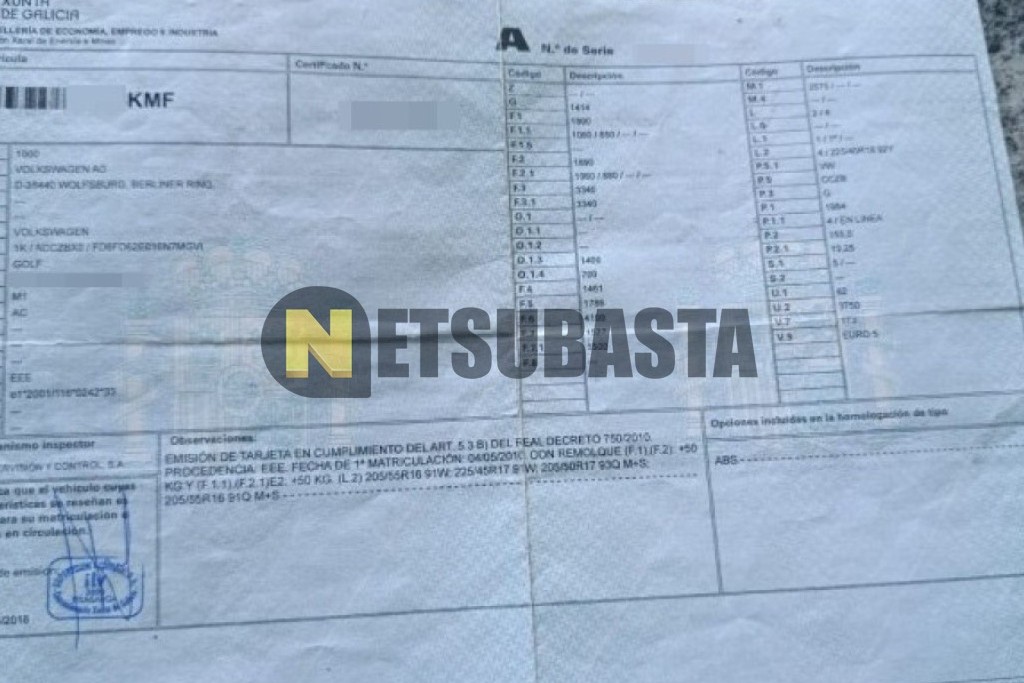 Volkswagen Golf GTI 2.0 TSI DSG 2010