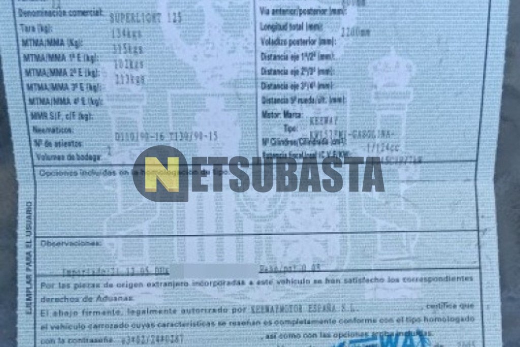 Keeway Superlight 125 2007