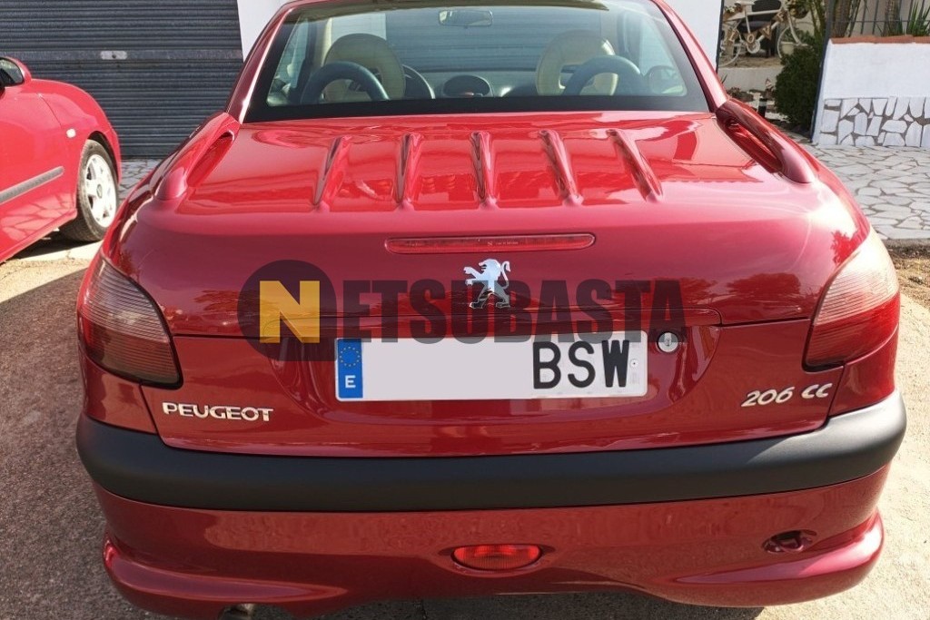 Peugeot 206 Coupé Cabrío 1.6 2002