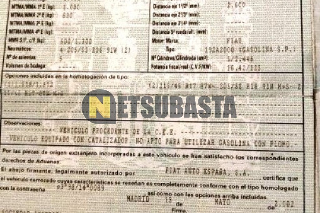 Fiat Stilo 2.4 Abarth 2002