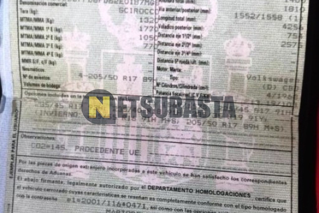 Volkswagen Scirocco 2.0 TDI DSG 2009