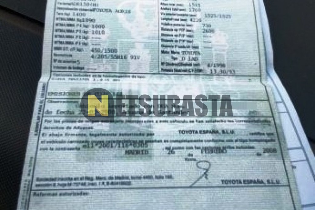 Toyota Auris 2.0 D-4D 2008