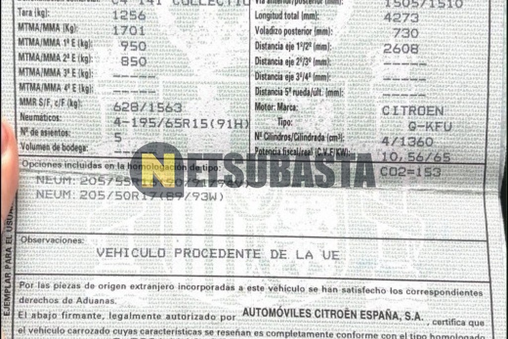 Citroën C4 Coupé 1.4i 2008