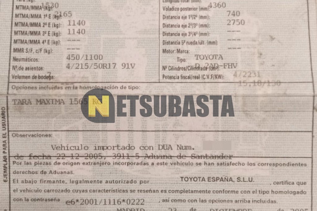 Toyota Corolla Verso 2.2 D4D 2006