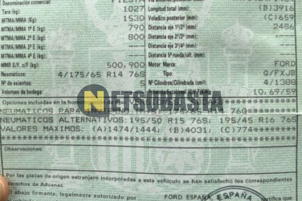 Ford Fiesta 1.4 2004