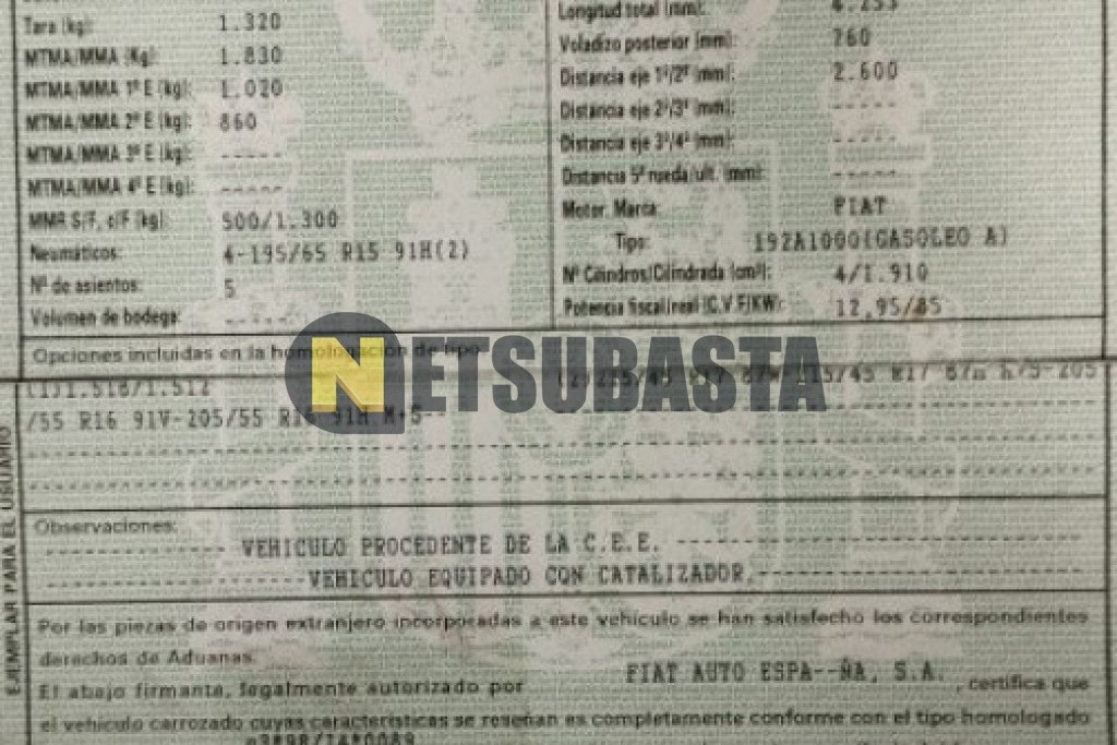 Fiat Stilo 1.9 JTD 2003