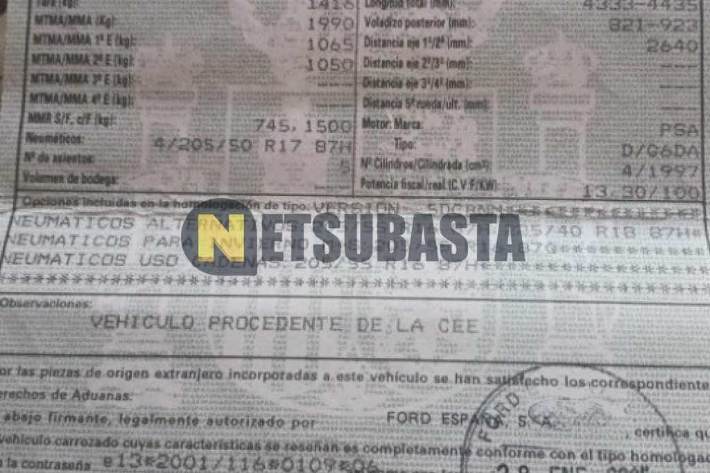 Ford Focus C-Max 2.0 TDCi 2005