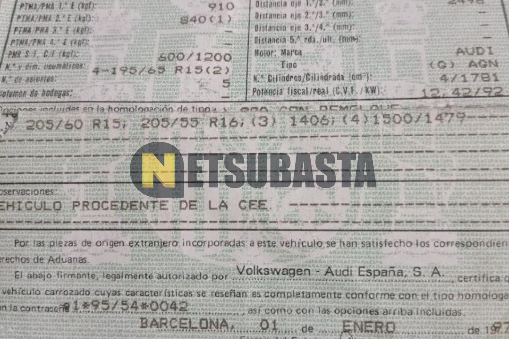 Audi A3 1.8 1997