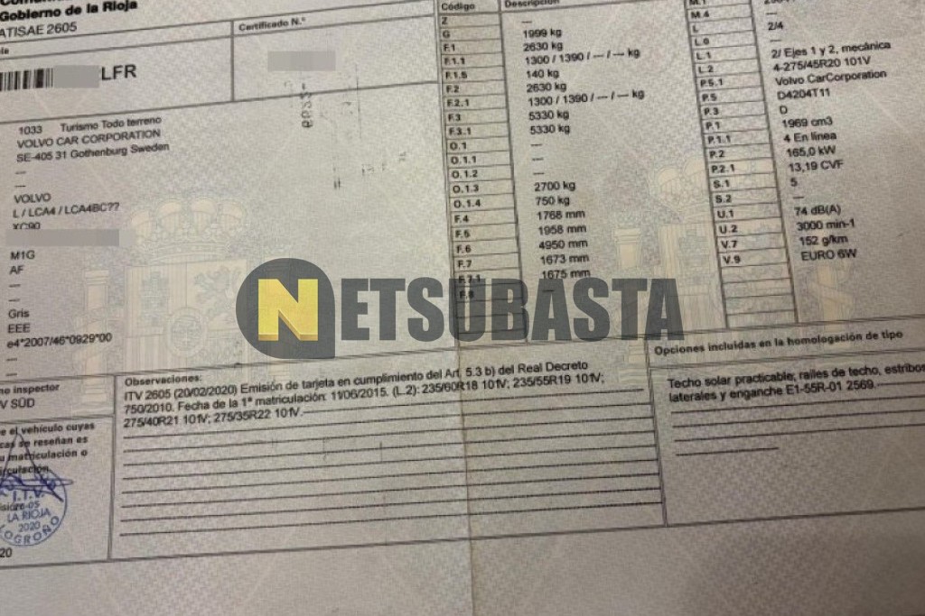 Volvo XC90 D5 AWD 2015