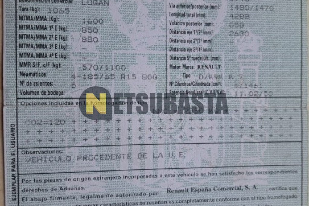 Dacia Logan 1.5 dCi 2010