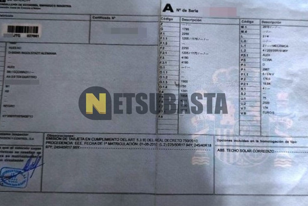 Audi A5 Sportback 3.0 TDI quattro S tronic 7 vel. 2010