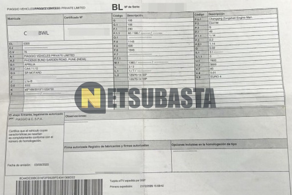 Aprilia SR Motard 50 2020