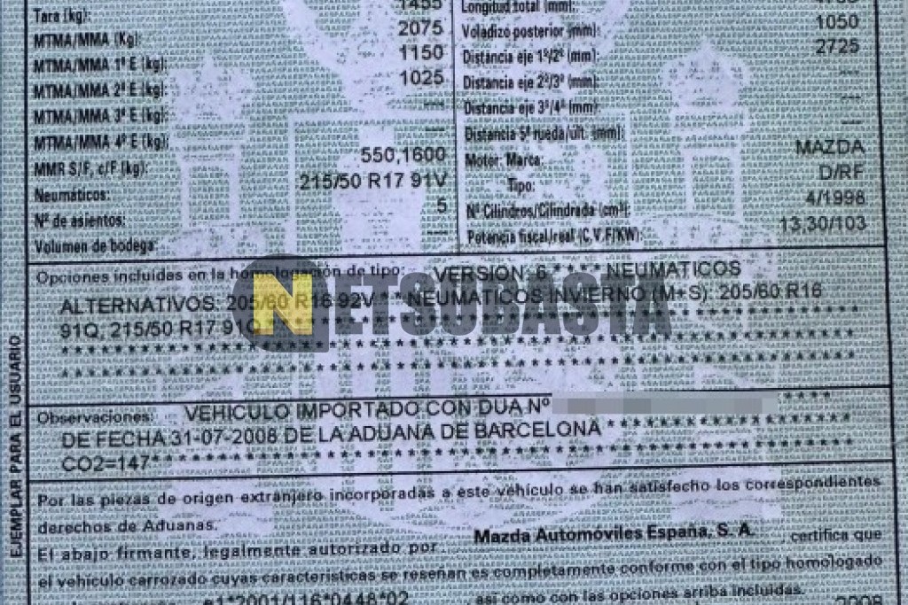 Mazda 6 2.0 CRTD 2008