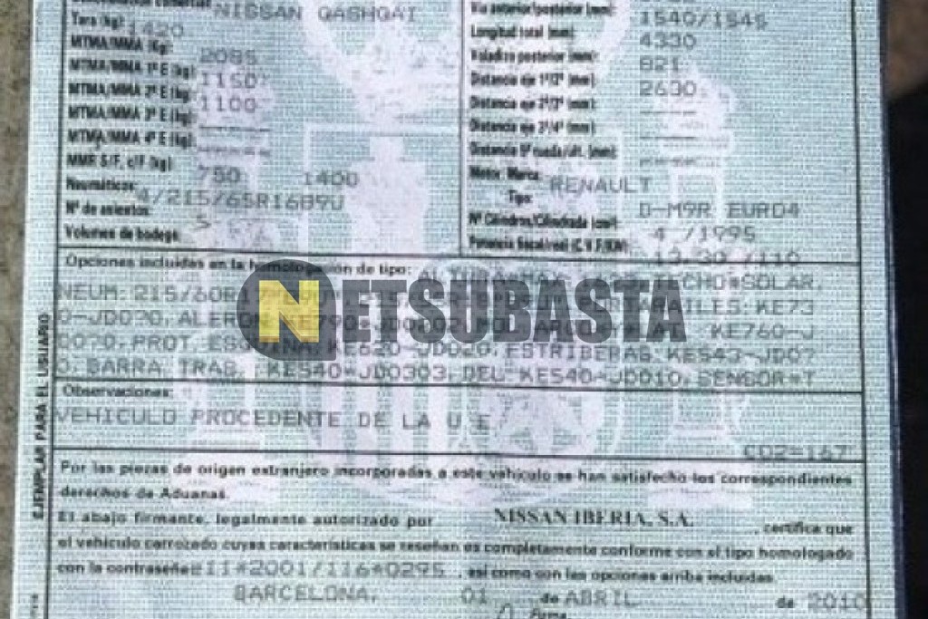 Nissan Qashqai 2.0 dCi 2010