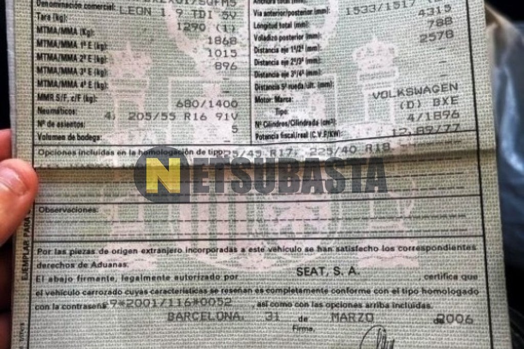 Seat Leon 1.9 TDI 2006