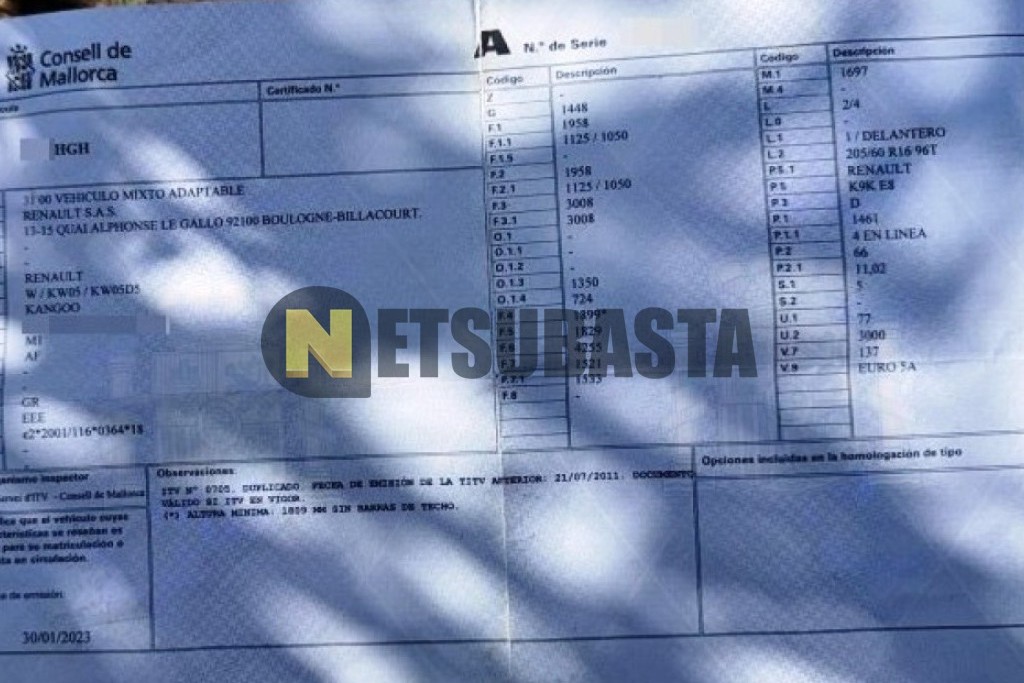 Renault Kangoo Combi 1.5 dCi 2011