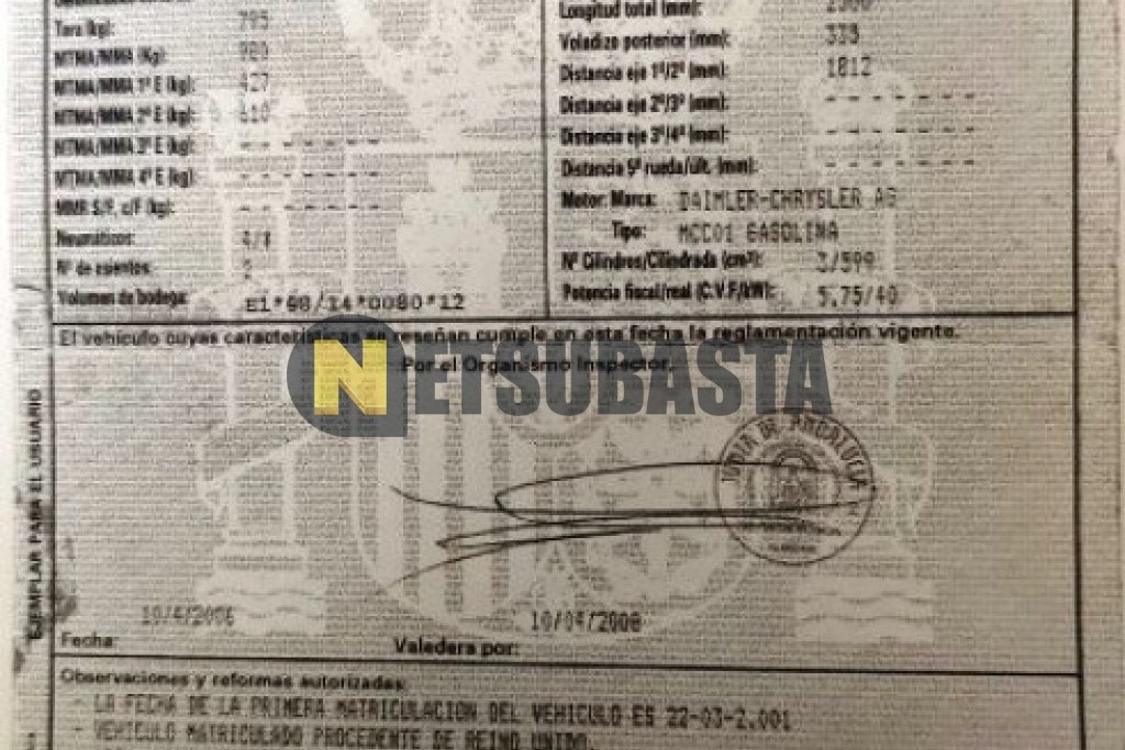 Smart fortwo city coupé 0.6 2001