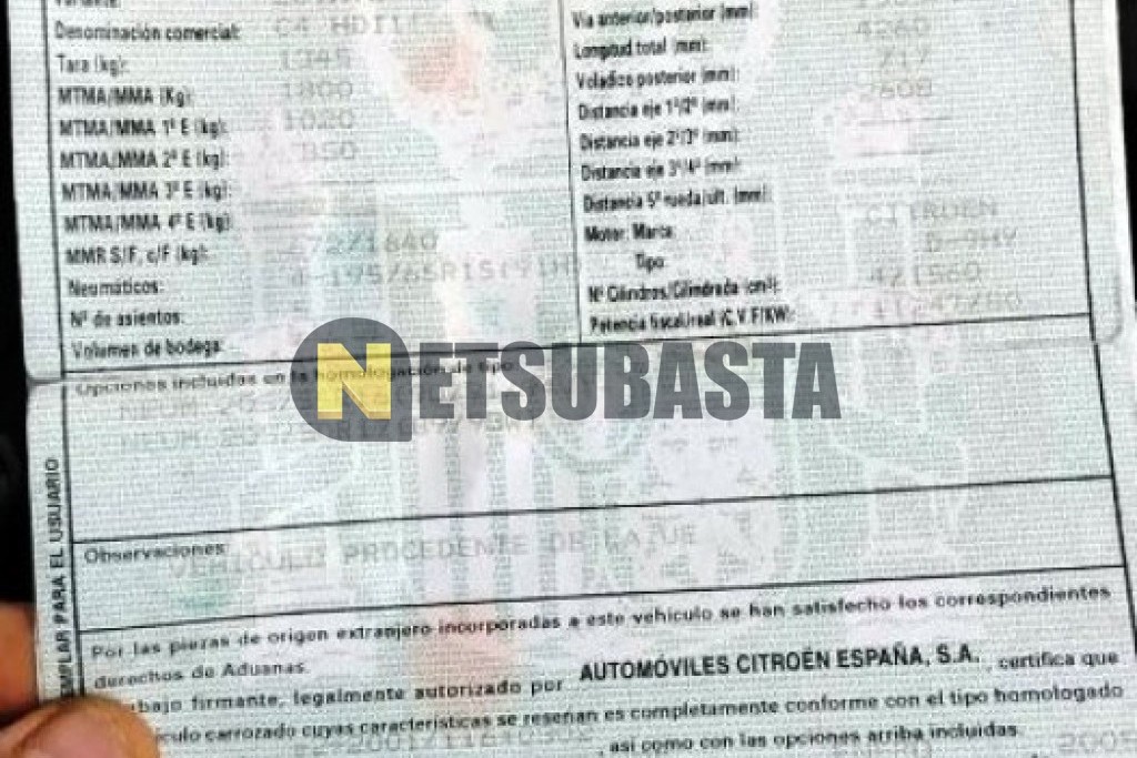 Citroën C4 1.6 HDi 2005