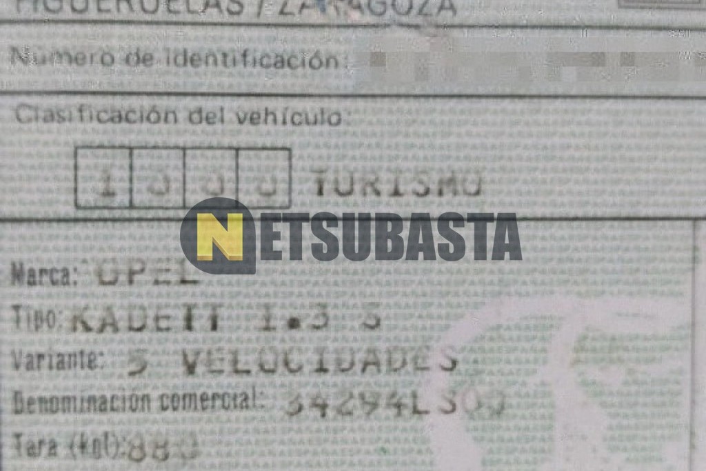 Opel Kadett 1.3 S 1989