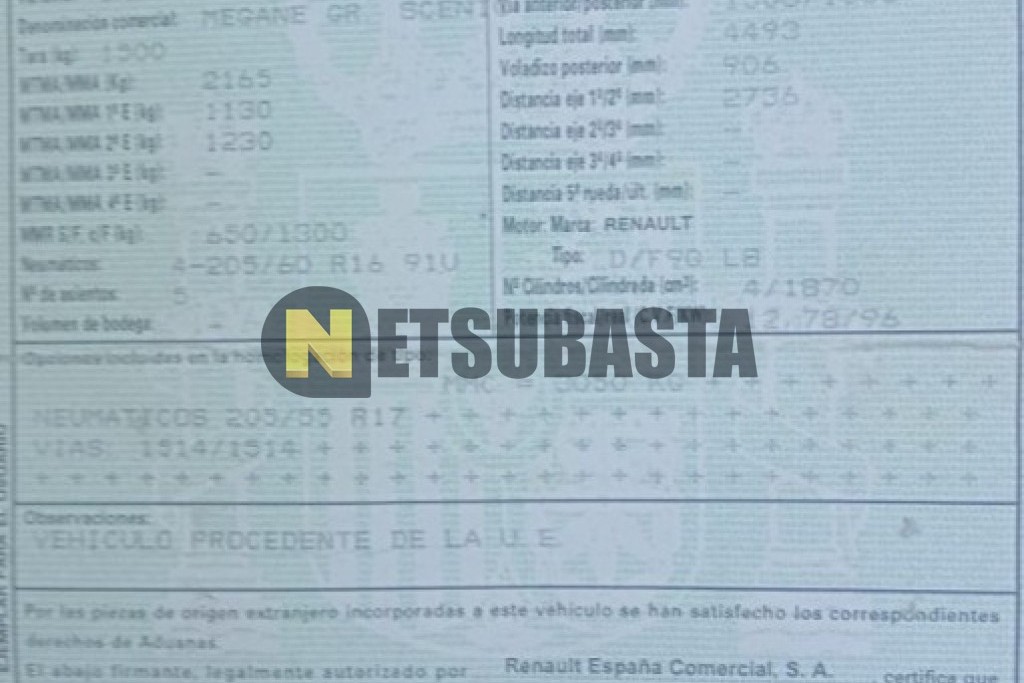 Renault Grand Scenic 1.9 dCi 2007