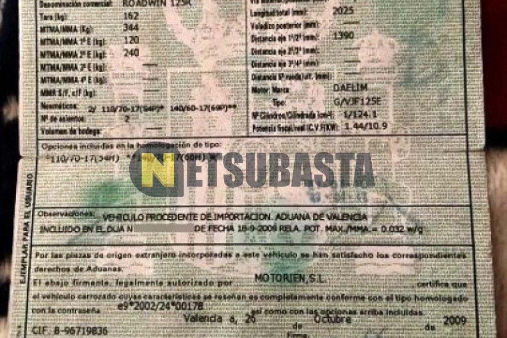 Daelim Roadwin 125R Fi 2009