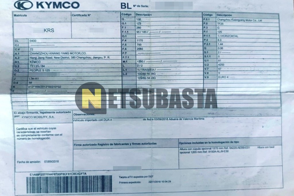 Kymco People S 125 ABS 2018