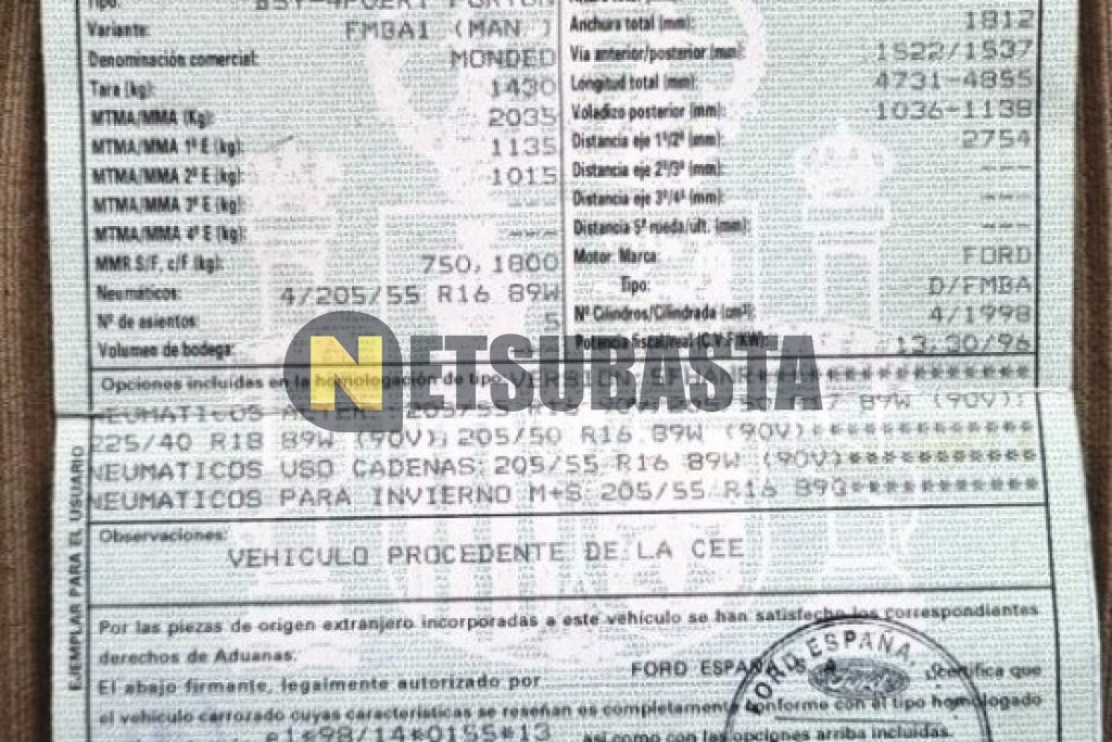 Ford Mondeo 2.0 TDCi 2005