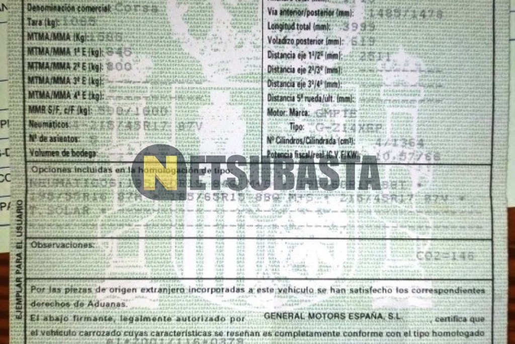 Opel Corsa 1.4 2009
