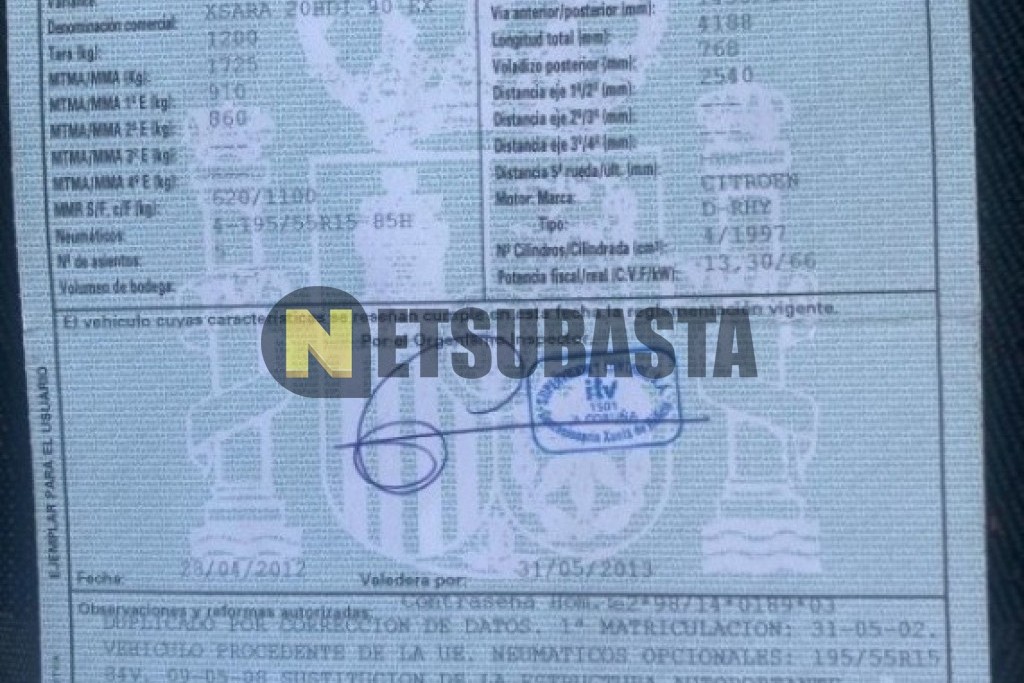 Citroën Xsara 2.0 HDi 2002