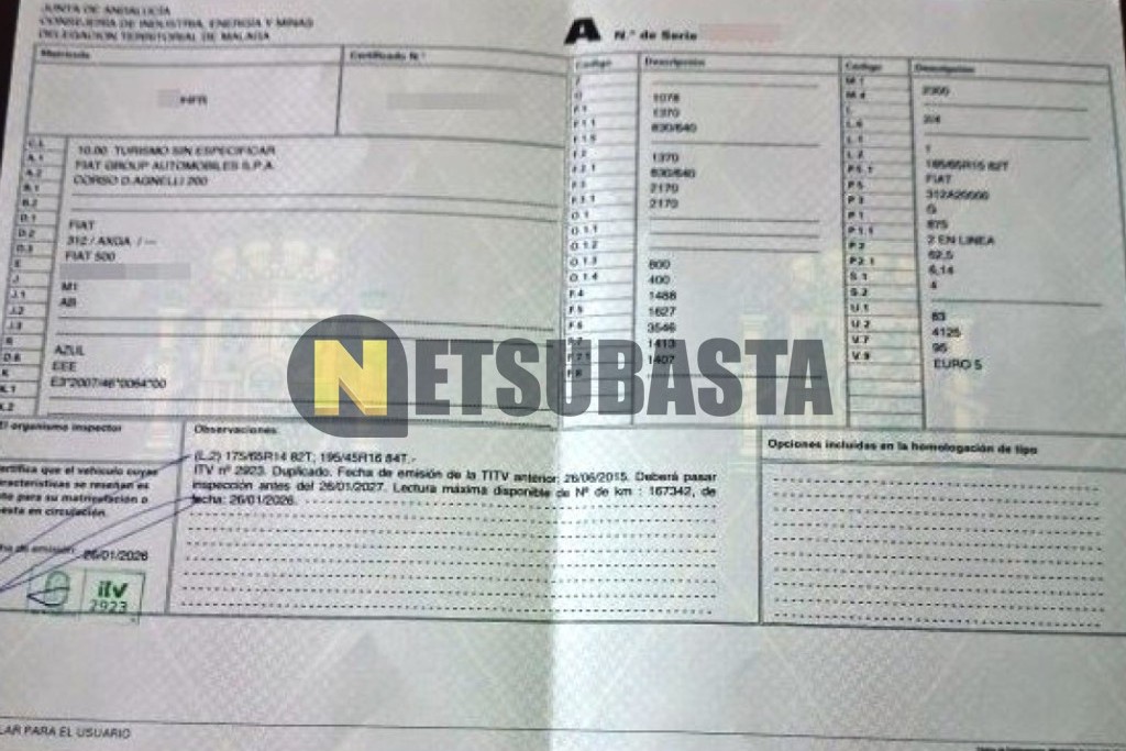 Fiat 500 0.9 Turbo TwinAir 2011