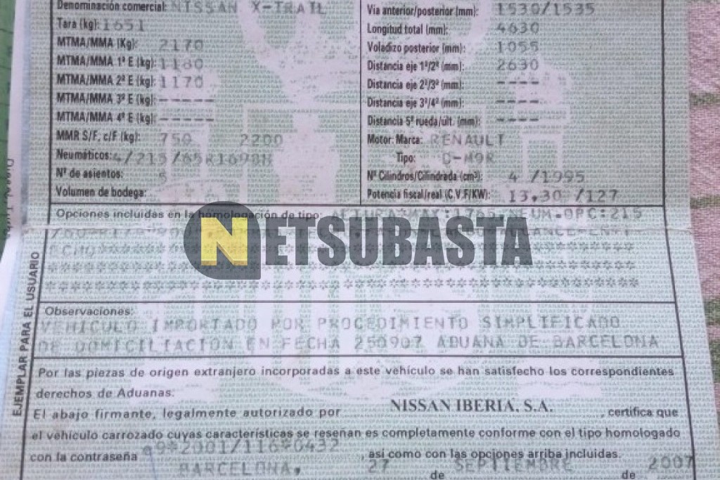 Nissan X-Trail 2.0 dCi 2007