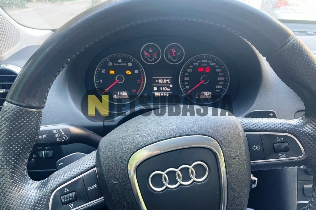 Audi A3 Sportback 2.0 TFSI quattro S tronic 2008