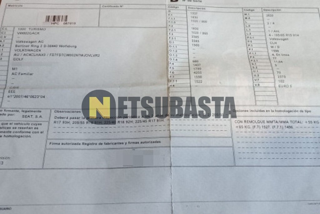 Volkswagen Golf 1.6 TDI CR DSG 7 vel. 2013