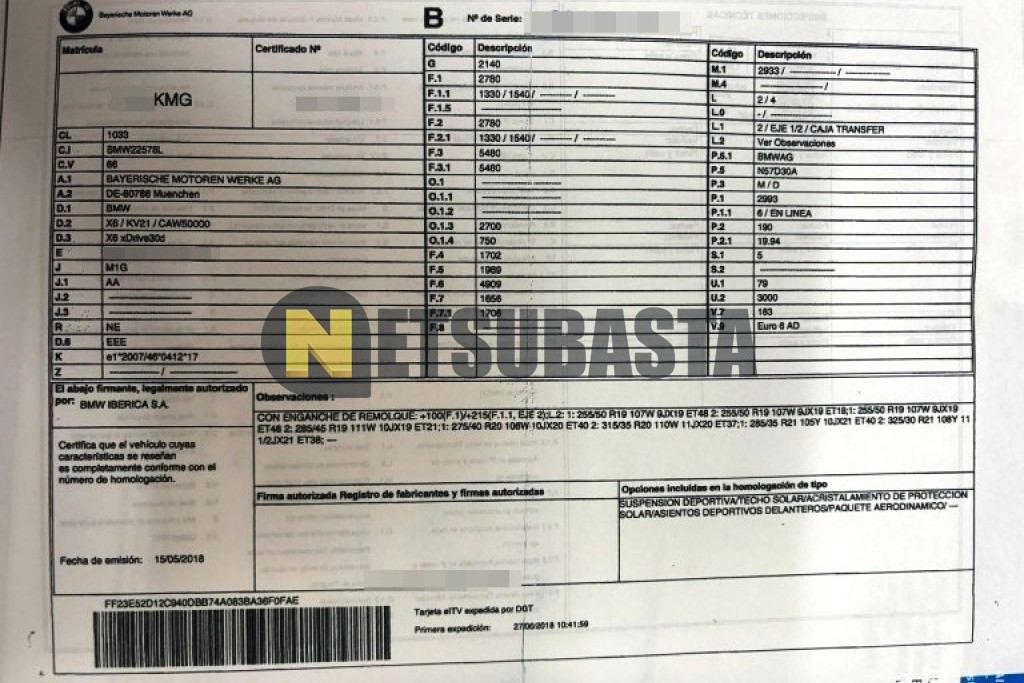 Bmw X6 xDrive30d 2018