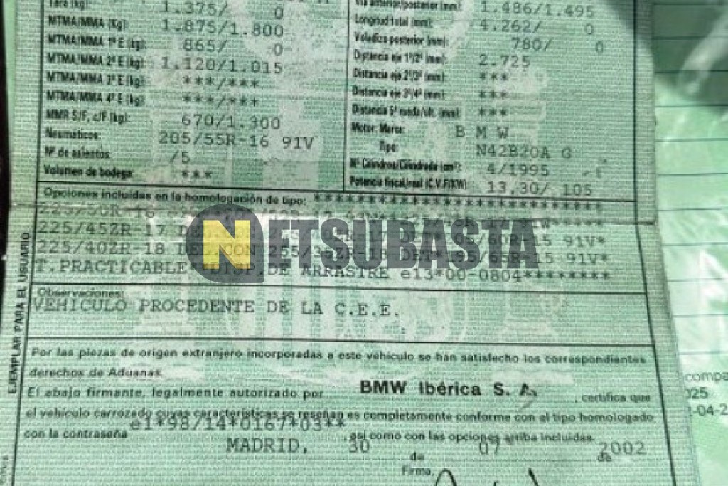 Bmw 318ti Compact 2003