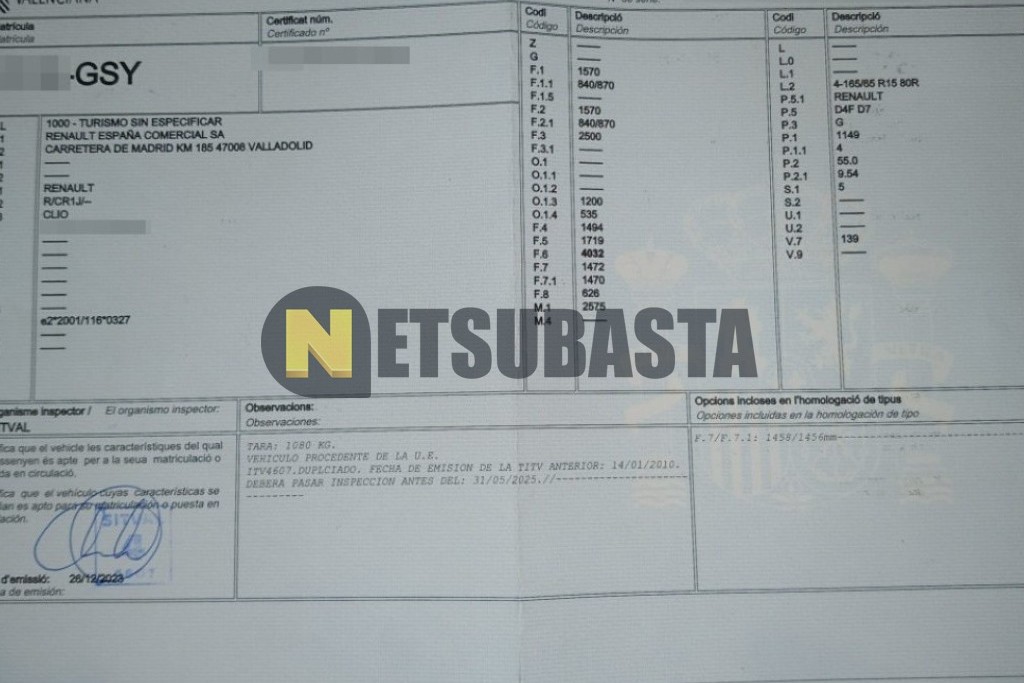 Renault Clio 1.2 2010