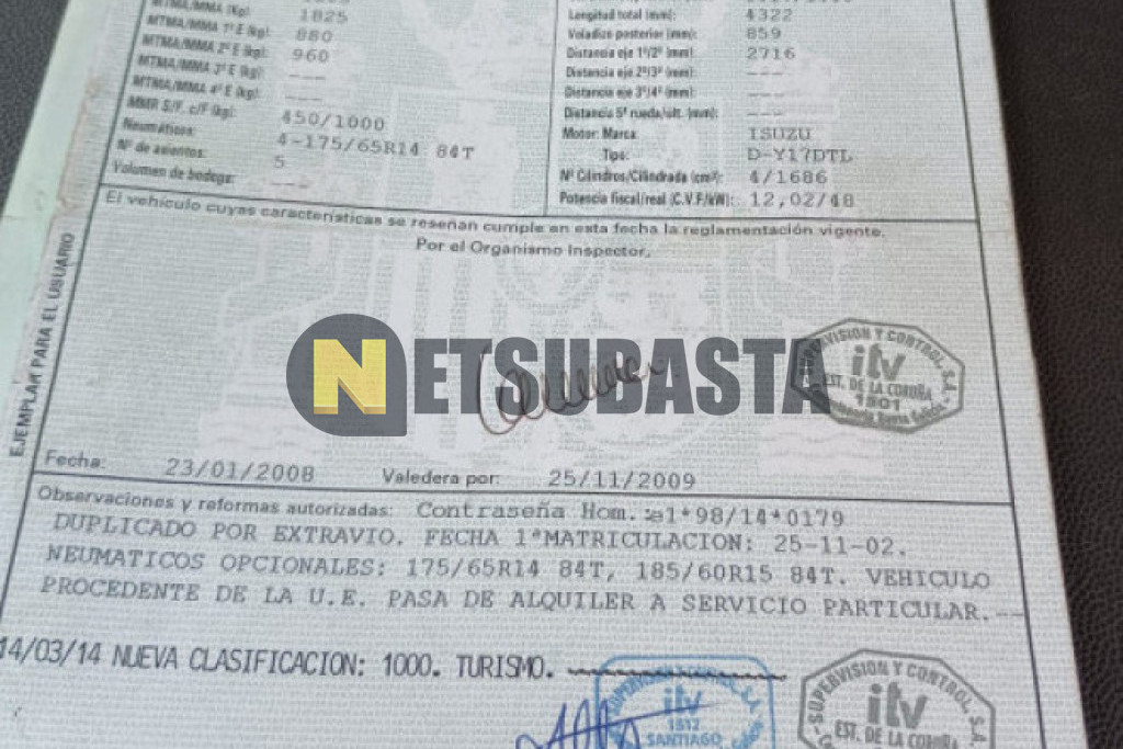 Opel Combo 1.7 DI 2002