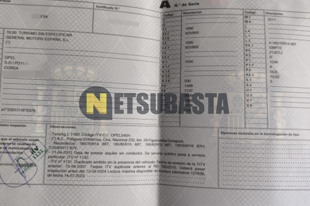 Opel Corsa 1.3 CDTi 2007