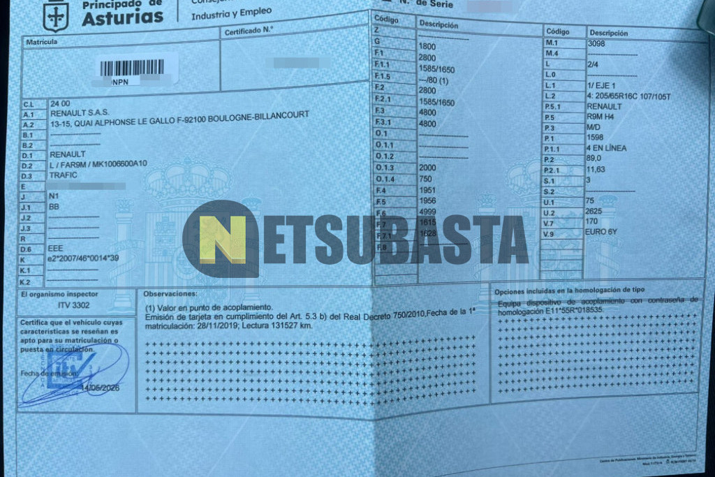 Renault Trafic 1.6 dCi 2019