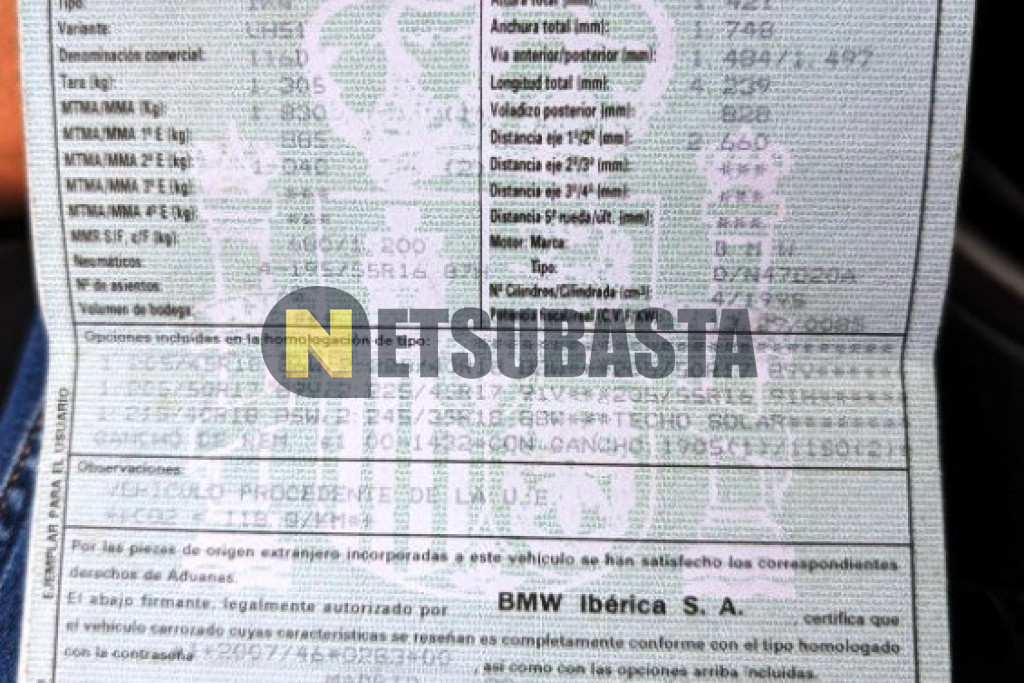 Bmw 116d 2009
